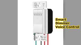 سمارت ديمر ال اي دي للتحكم في جوجل هوم 150 وات